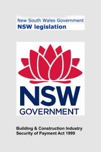 Security Of Payment Act NSW